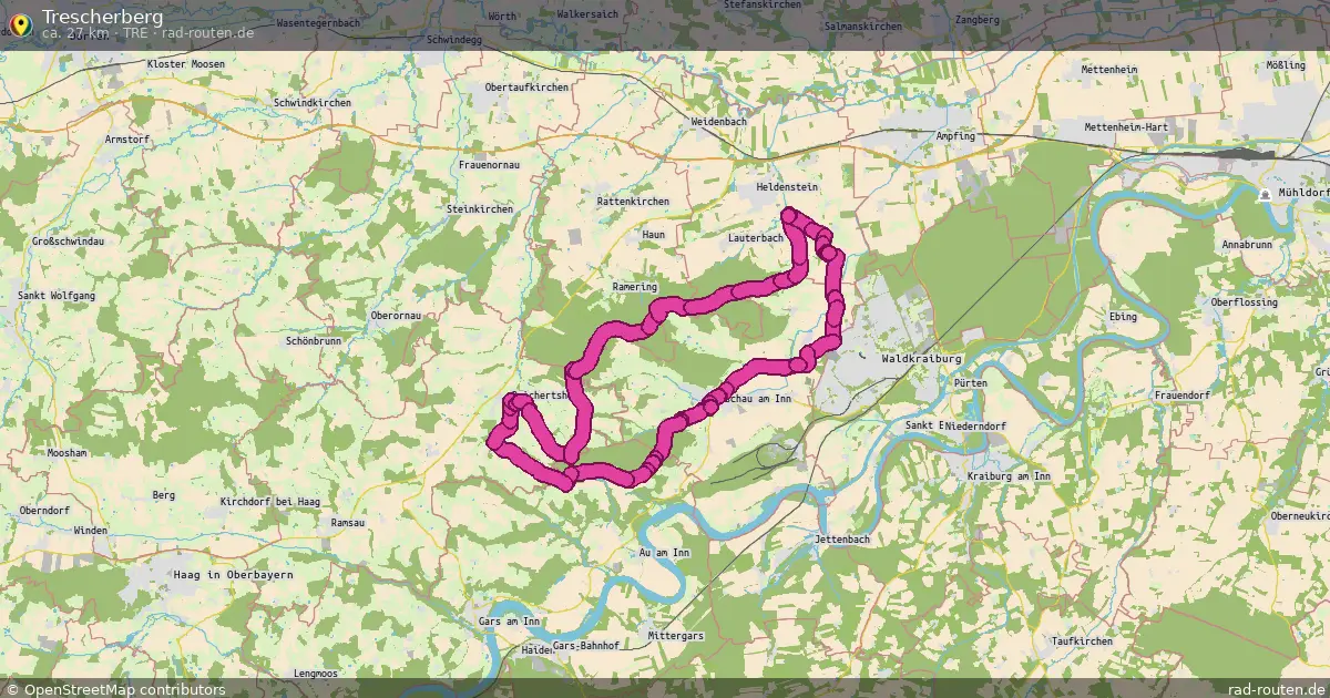 Trescherberg (Tre) – Fernradroute auf Rad-Routen.de