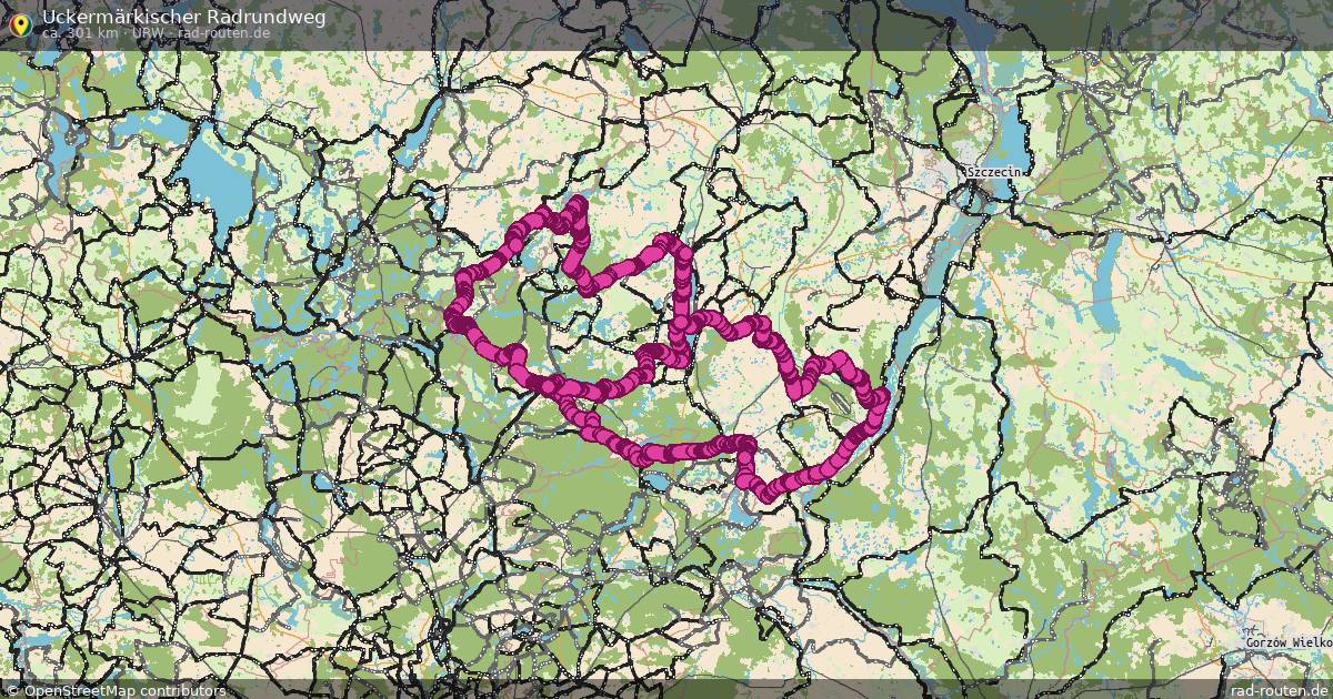 Uckermärkischer Radrundweg