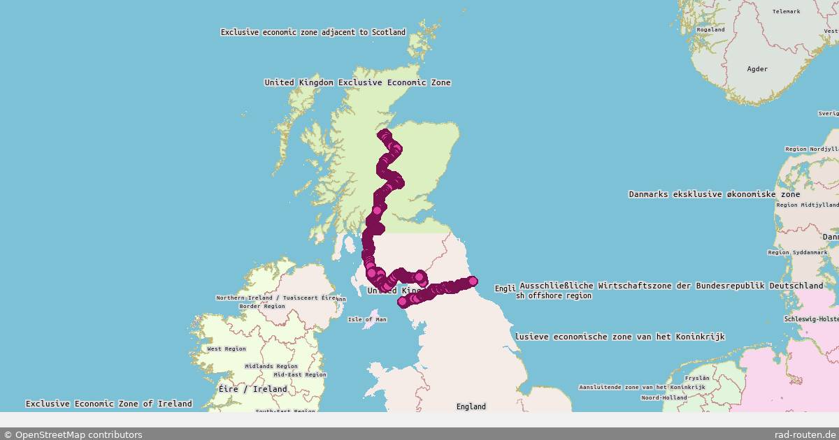 UK:National Cycle Network 7 – Fernradroute auf Rad-Routen.de