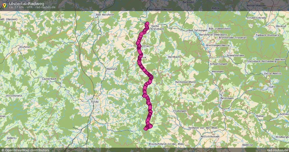 Ulstertal-Radweg