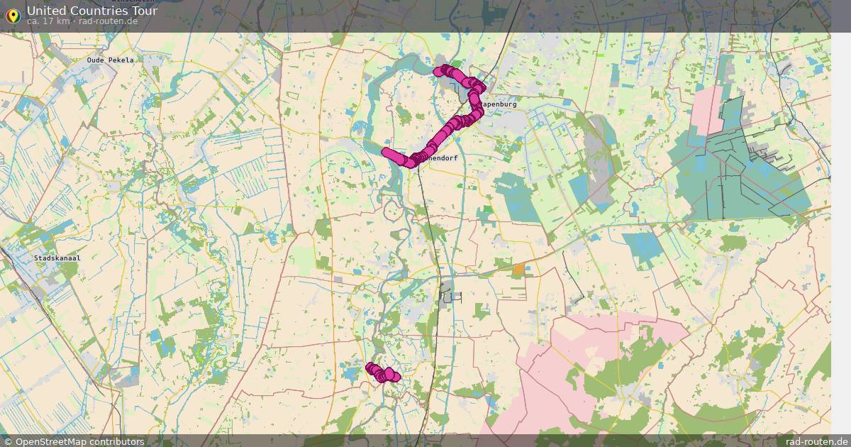 United Countries Tour – Fernradroute auf Rad-Routen.de