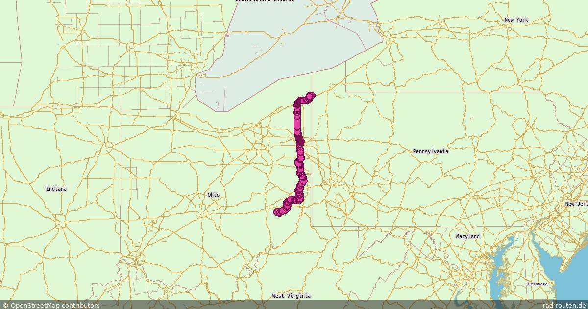 US:OH 95 – Fernradroute auf Rad-Routen.de