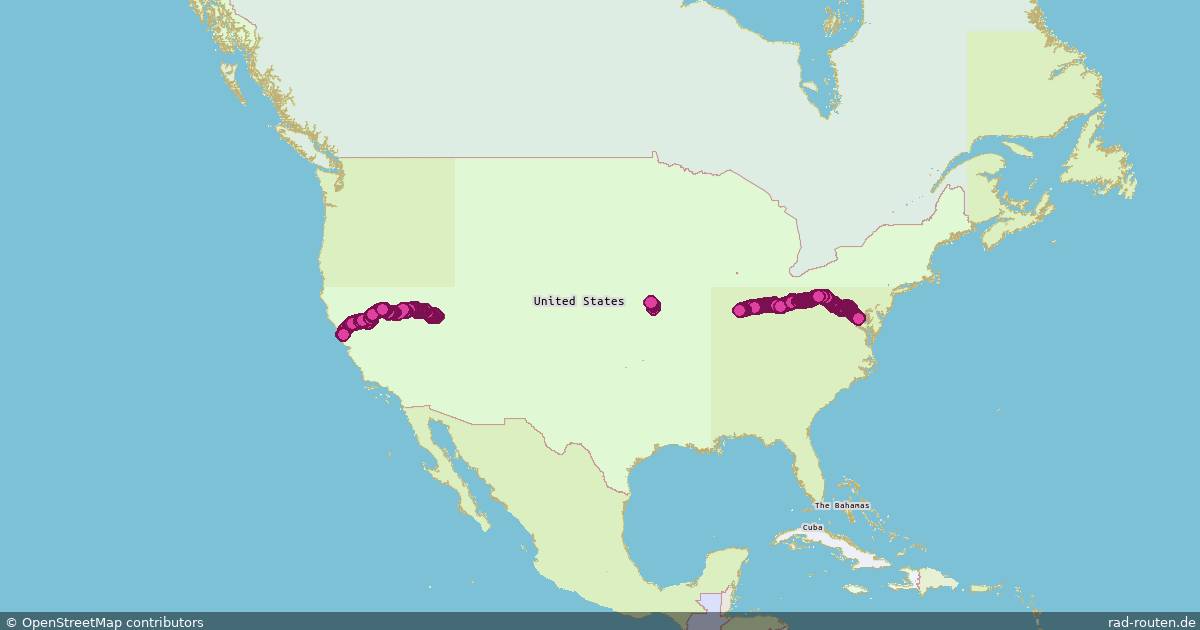 US:US 50 – Fernradroute auf Rad-Routen.de