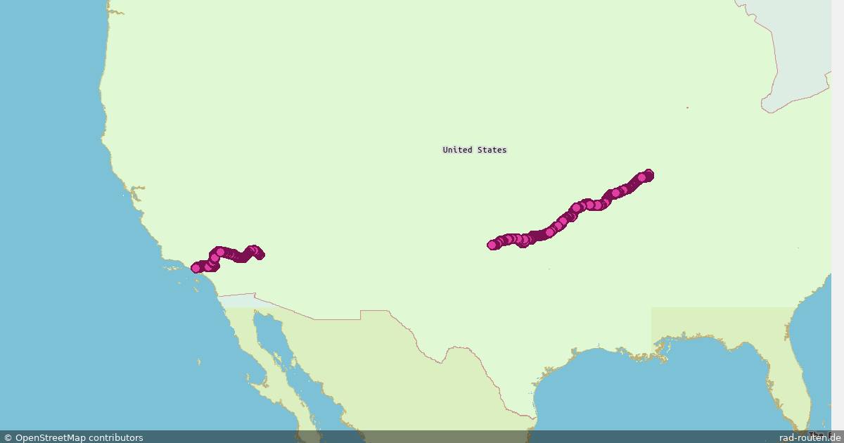 US:US 66 – Fernradroute auf Rad-Routen.de