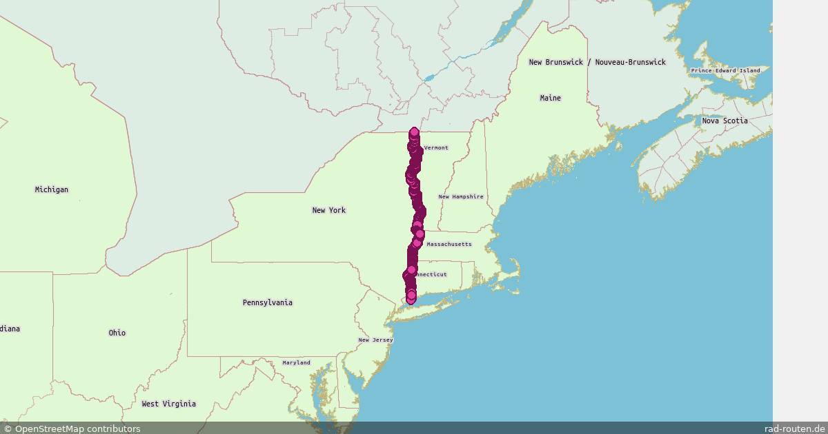 US:US 7 – Fernradroute auf Rad-Routen.de
