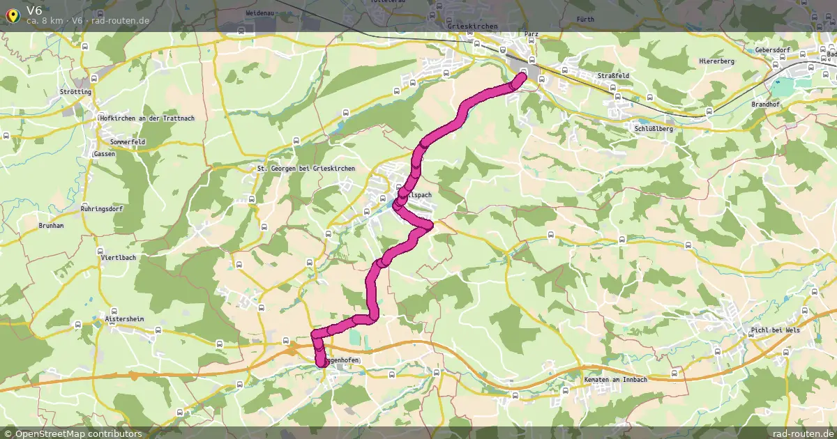 V6 (V6) – Fernradroute auf Rad-Routen.de
