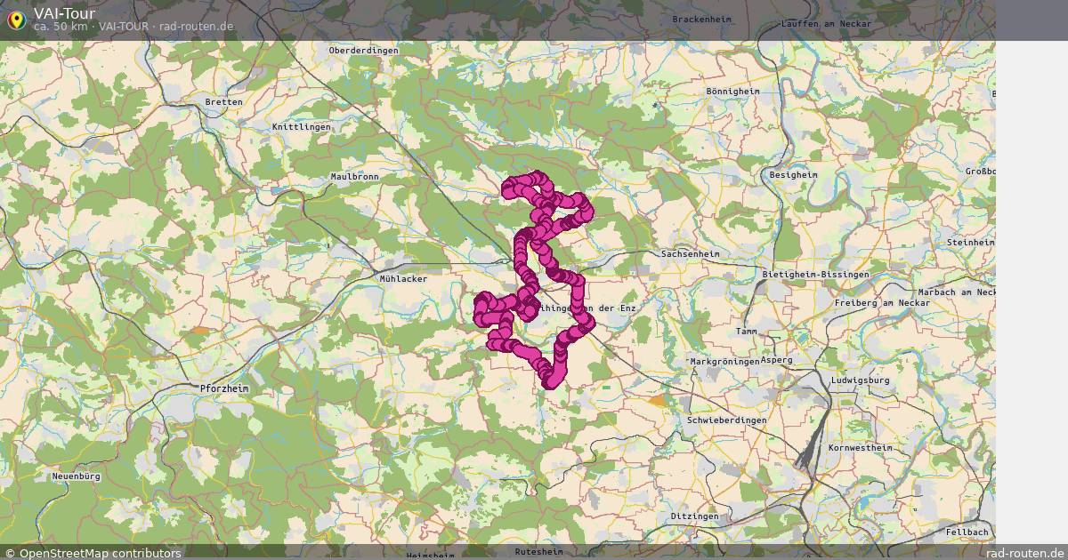 VAI-Tour (VAI-Tour) – Fernradroute auf Rad-Routen.de