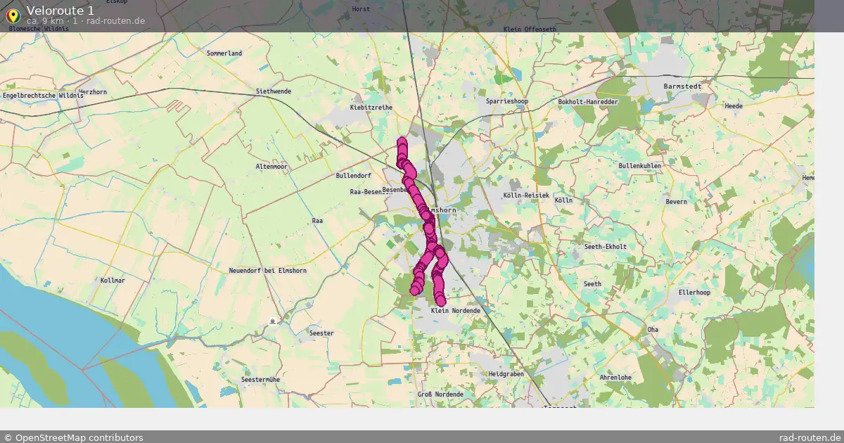 Veloroute 1 (1) – Fernradroute auf Rad-Routen.de