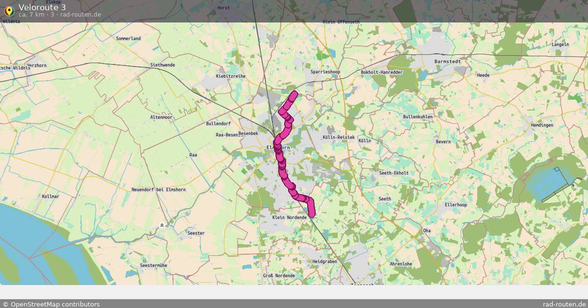 Veloroute 3 (3) – Fernradroute auf Rad-Routen.de