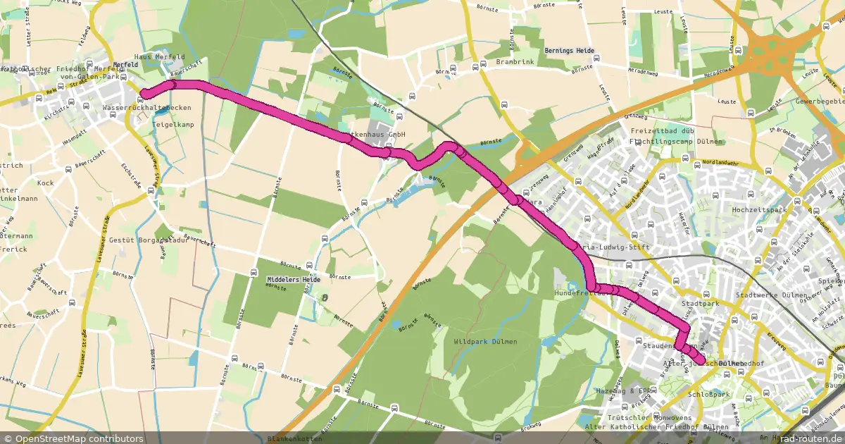 Velorouten 1 – Fernradroute auf Rad-Routen.de