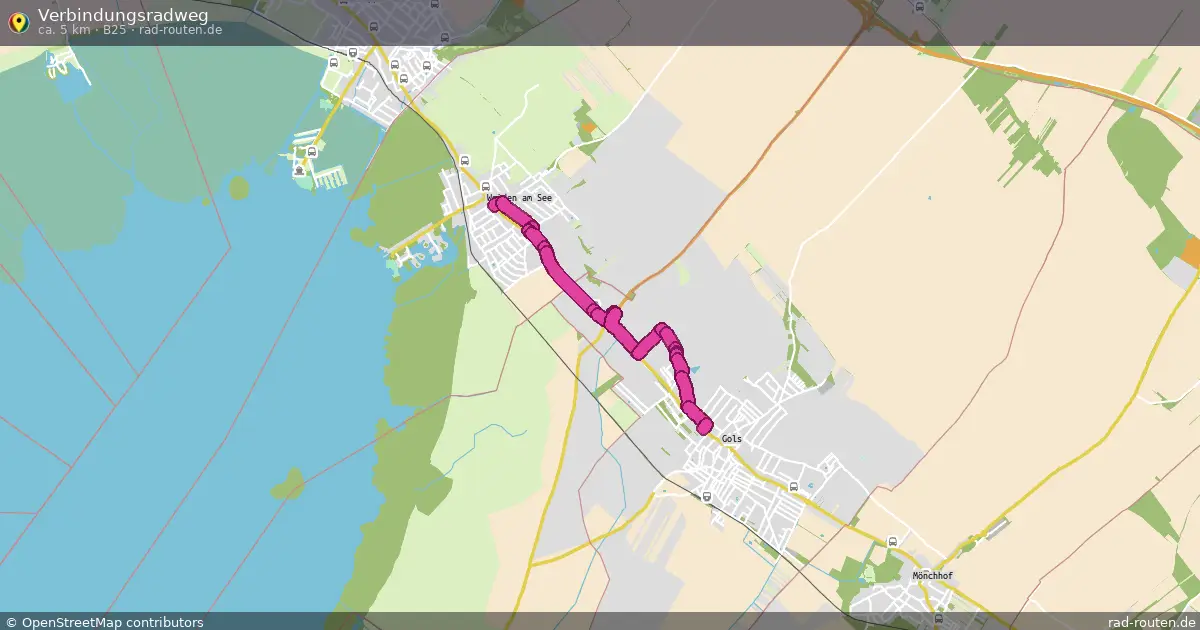Verbindungsradweg (B25) – Fernradroute auf Rad-Routen.de