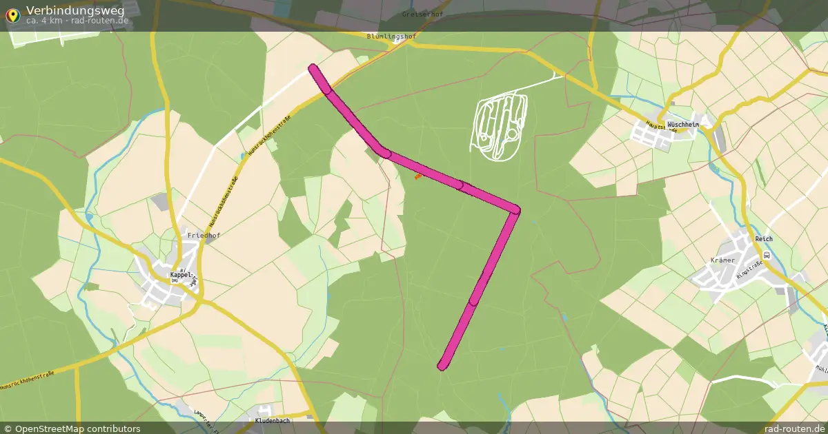 Verbindungsweg – Fernradroute auf Rad-Routen.de