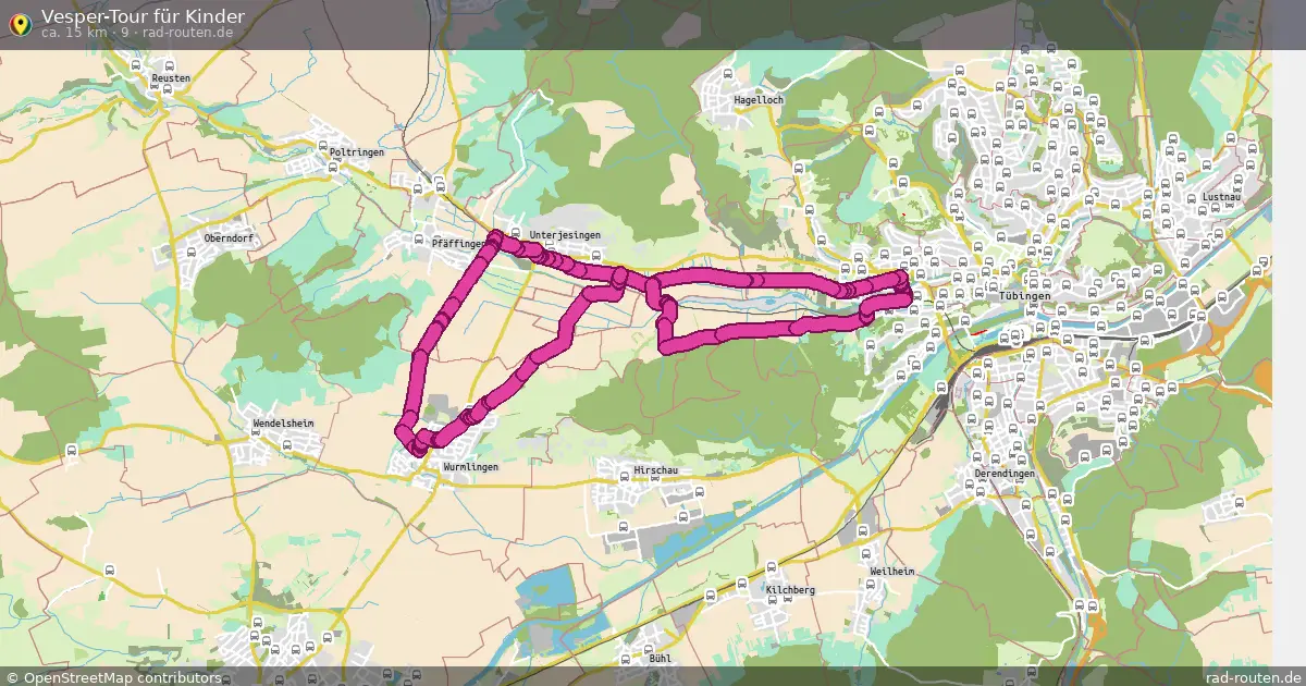 Vesper-Tour für Kinder (9) – Fernradroute auf Rad-Routen.de