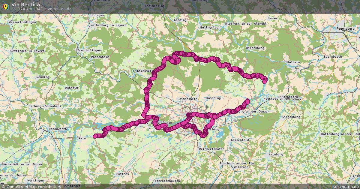 Via Raetica (Rae) – Fernradroute auf Rad-Routen.de