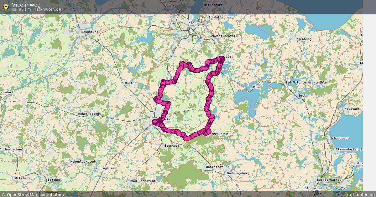 Vicelinweg – Fernradroute auf Rad-Routen.de
