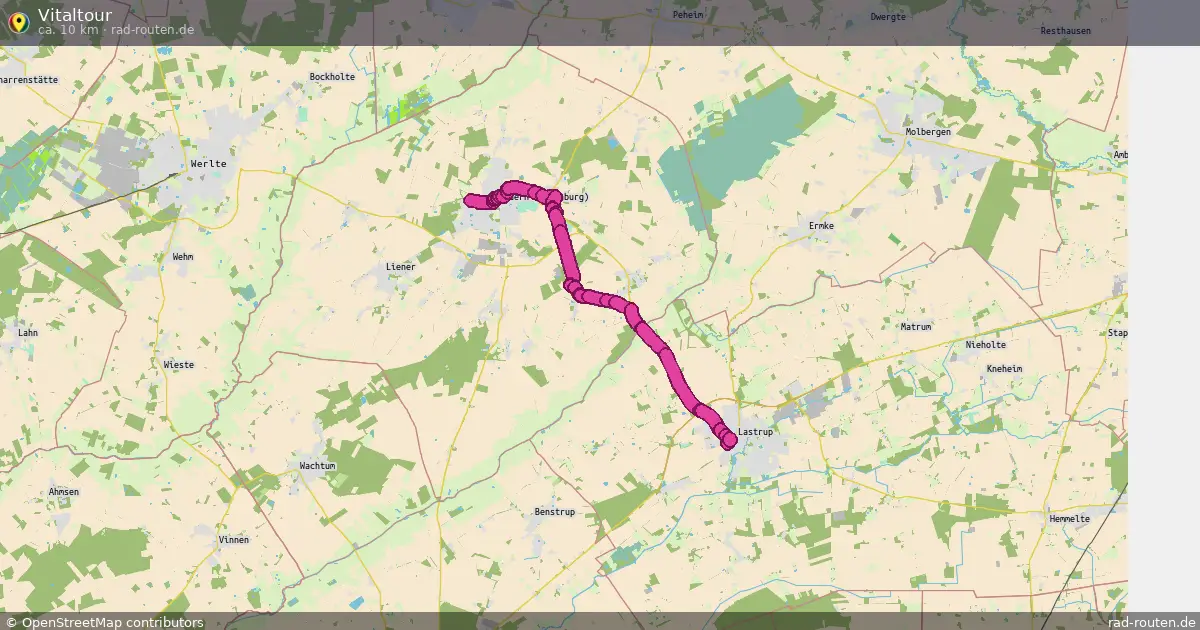 Vitaltour – Fernradroute auf Rad-Routen.de