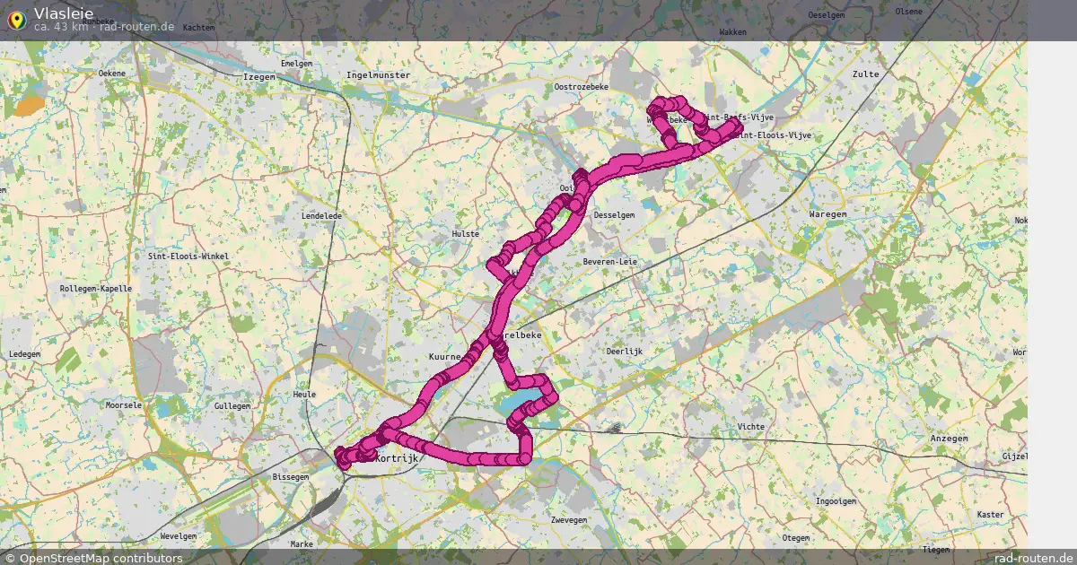 Vlasleie – Fernradroute auf Rad-Routen.de