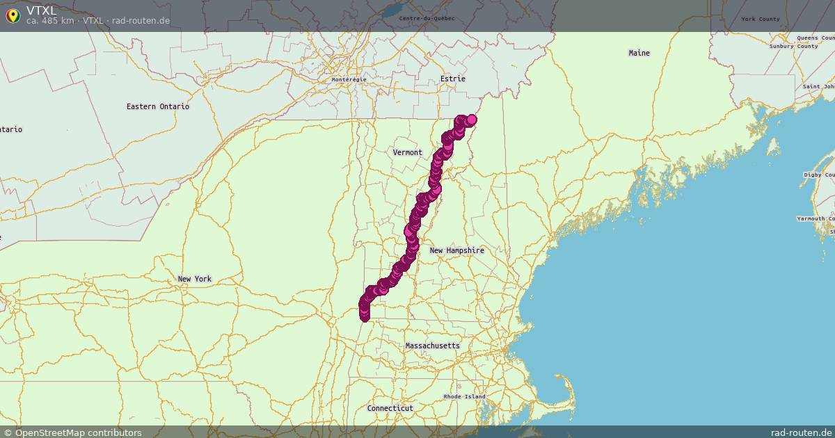 VTXL (VTXL) – Fernradroute auf Rad-Routen.de