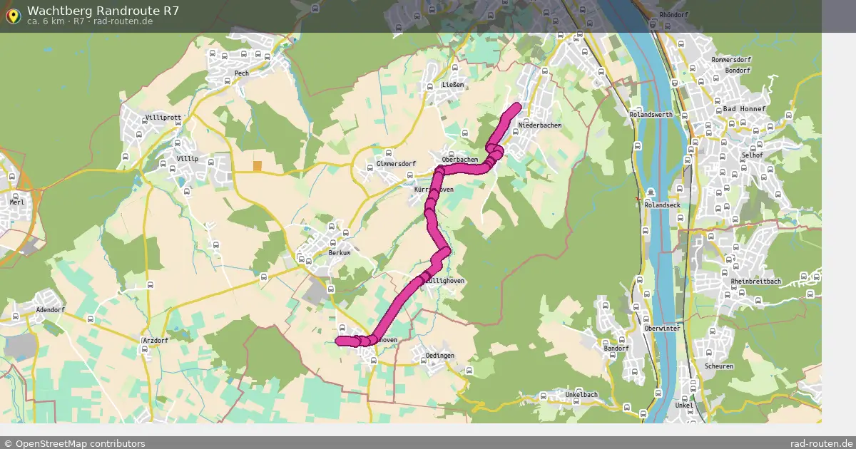 Wachtberg Randroute R7