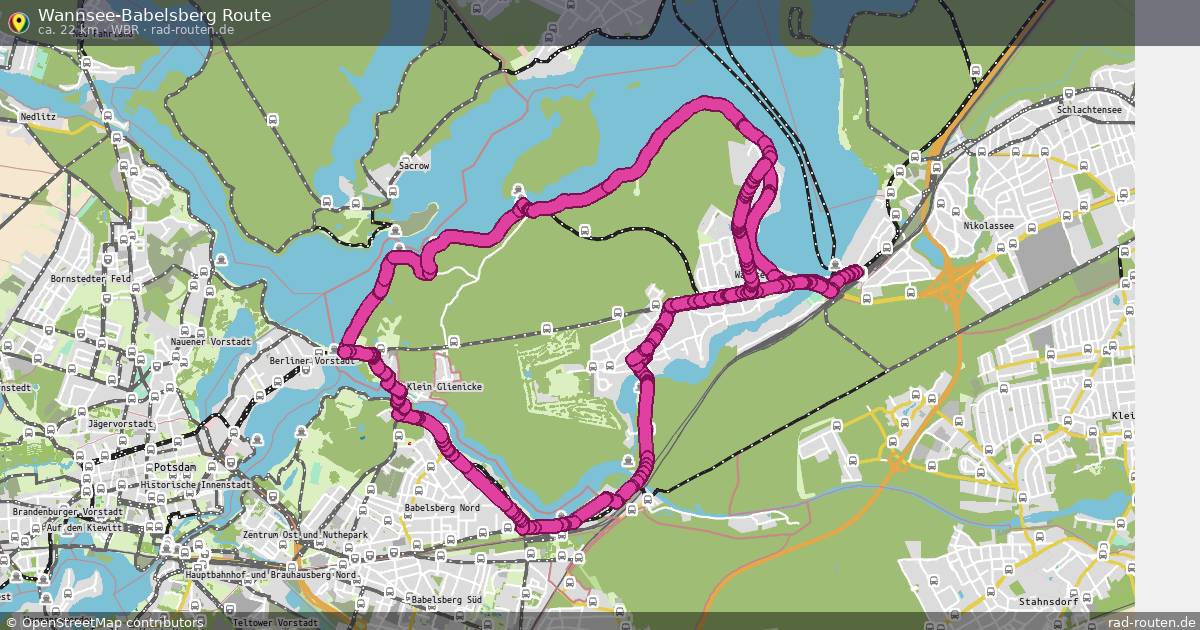 Wannsee-Babelsberg Route