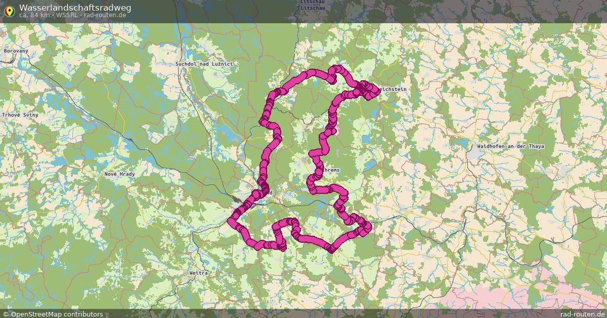 Wasserlandschaftsradweg (WssrL) – Fernradroute auf Rad-Routen.de