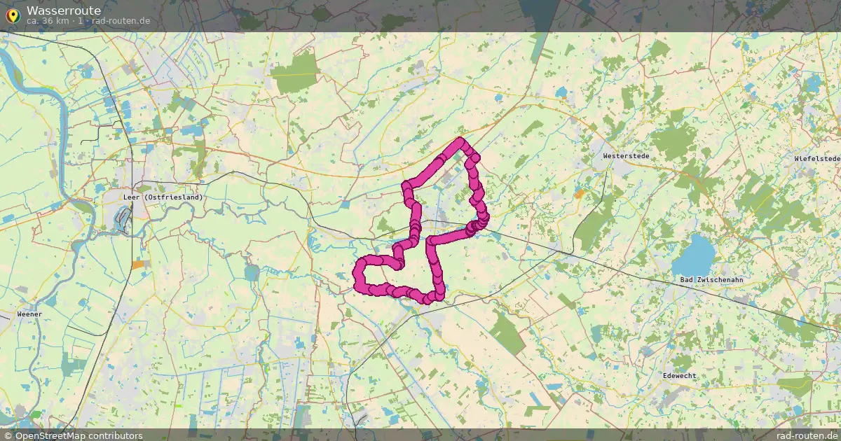Wasserroute (1) – Fernradroute auf Rad-Routen.de