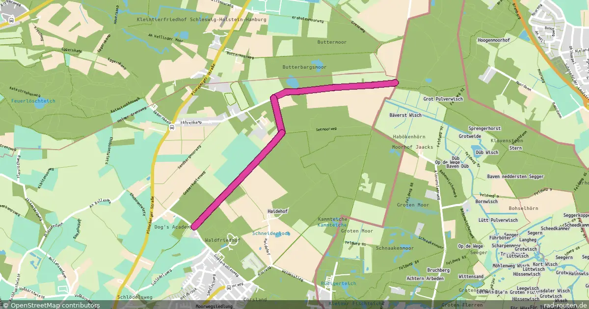 Wed47-Wed65 – Fernradroute auf Rad-Routen.de