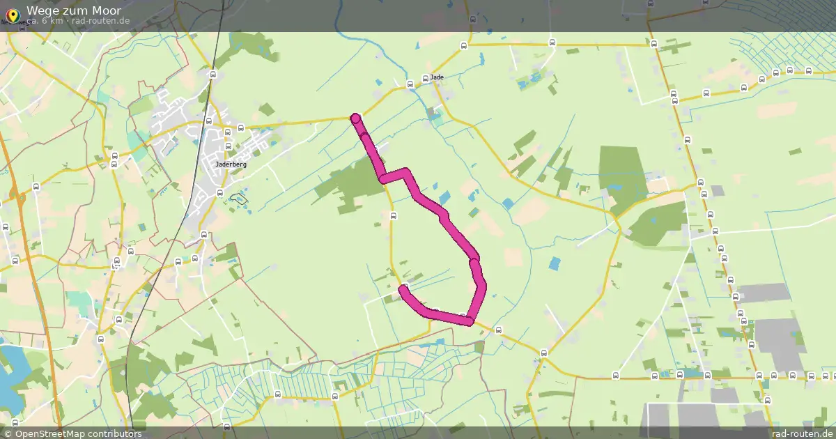 Wege zum Moor – Fernradroute auf Rad-Routen.de