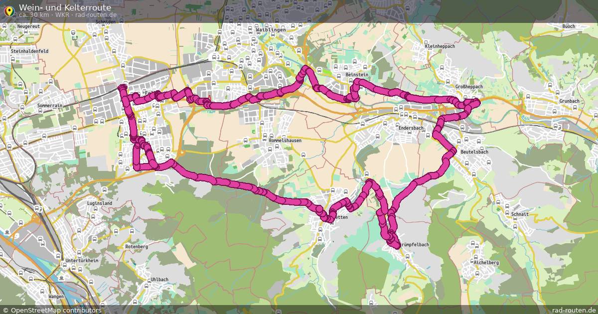 Wein- und Kelterroute