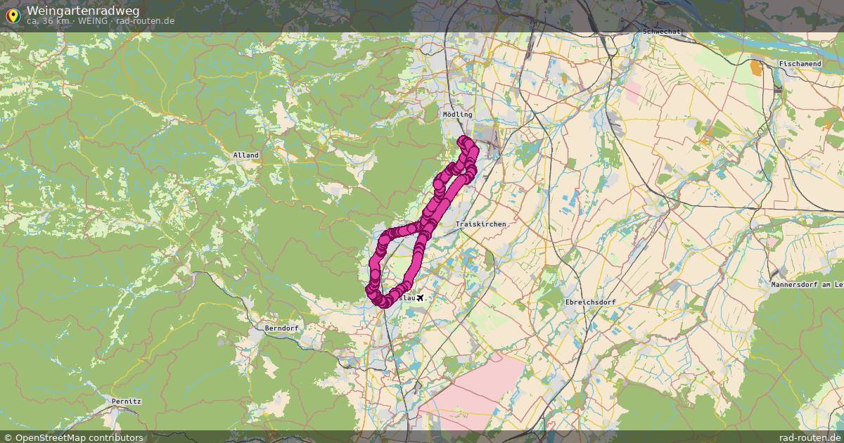 Weingartenradweg (Weing) – Fernradroute auf Rad-Routen.de