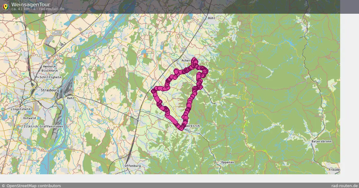 WeinsagenTour (4) – Fernradroute auf Rad-Routen.de