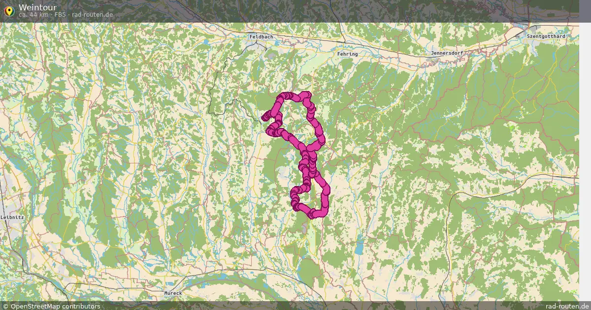 Weintour (FB5) – Fernradroute auf Rad-Routen.de