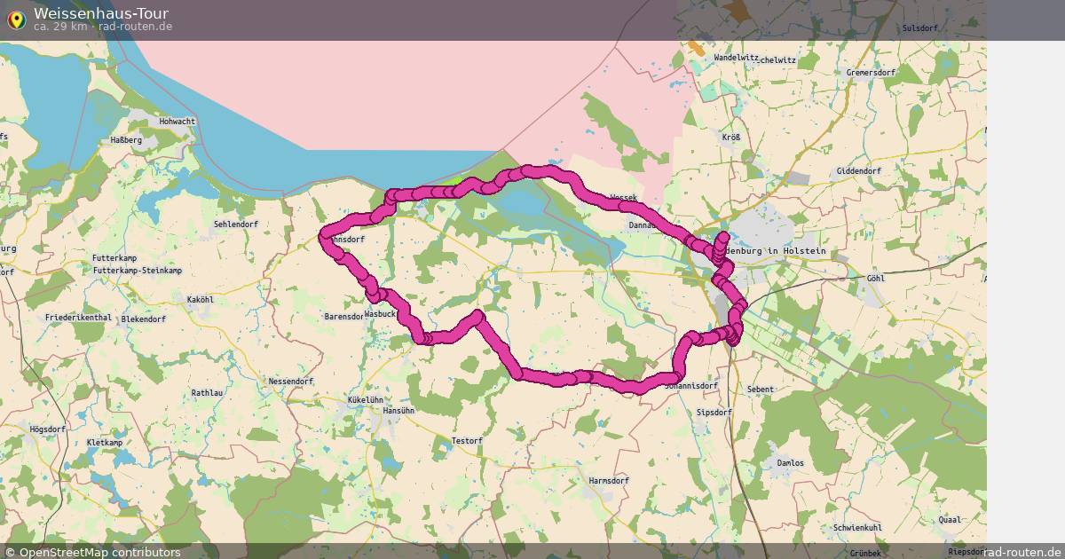 Weissenhaus-Tour – Fernradroute auf Rad-Routen.de