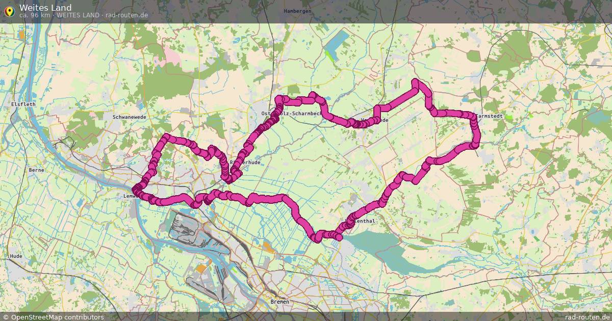 Weites Land (Weites Land) – Fernradroute auf Rad-Routen.de
