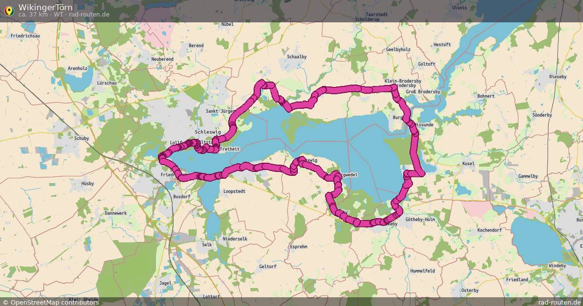 WikingerTörn (WT) – Fernradroute auf Rad-Routen.de