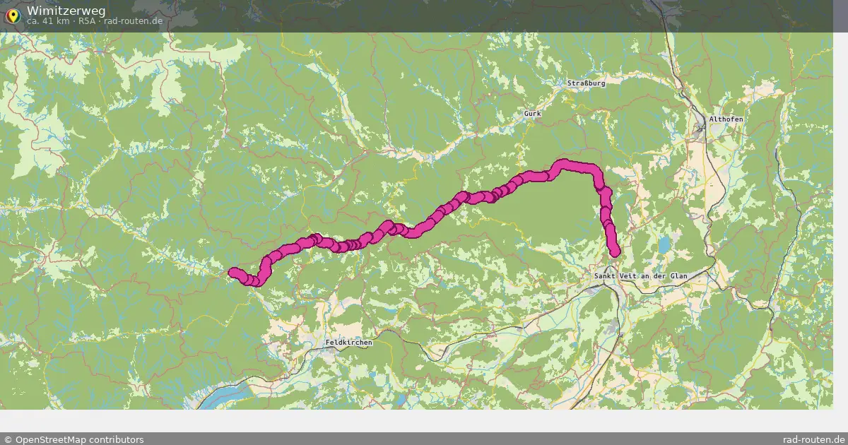 Wimitzerweg (R5A) – Fernradroute auf Rad-Routen.de