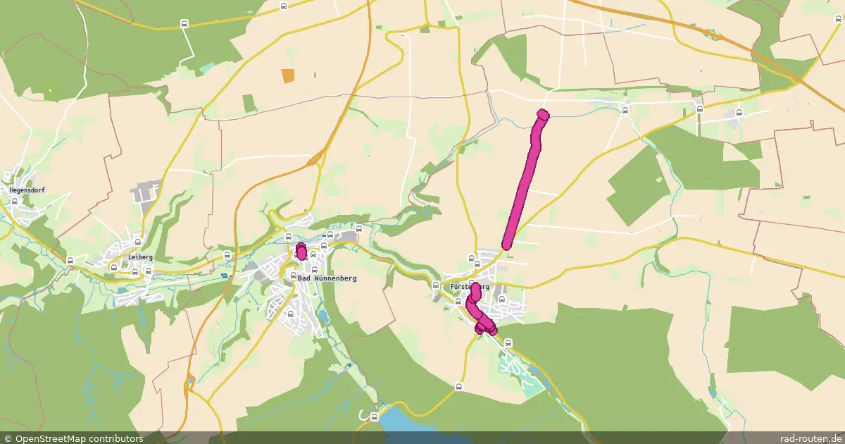Wü3 – Fernradroute auf Rad-Routen.de