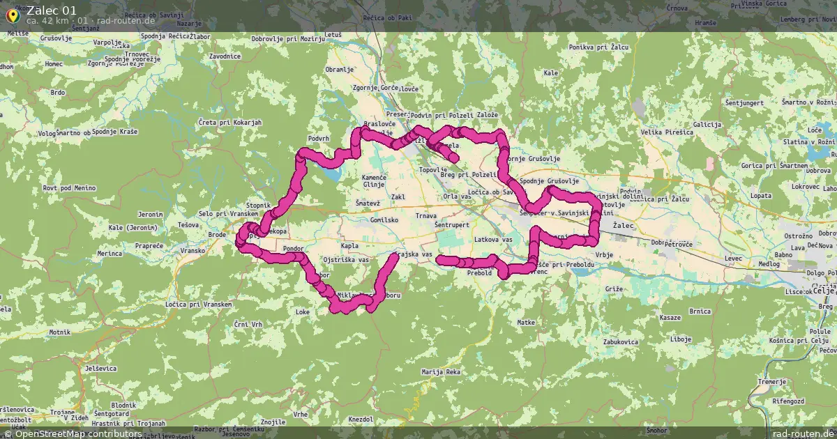 Zalec 01 (01) – Fernradroute auf Rad-Routen.de