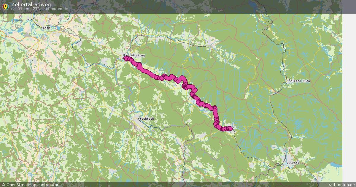 Zellertalradweg (ZtR) – Fernradroute auf Rad-Routen.de