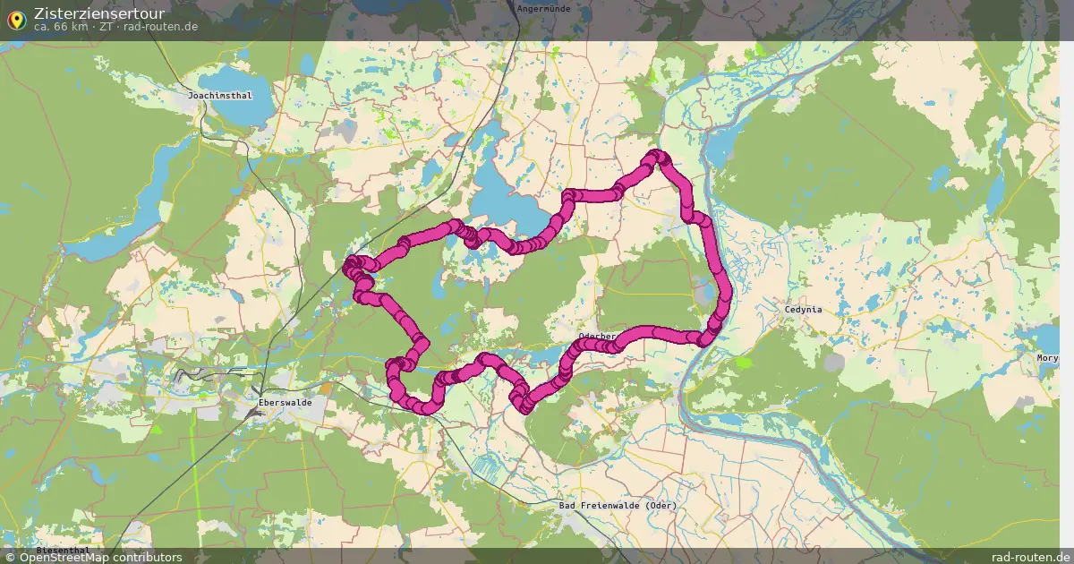 Zisterziensertour (ZT) – Fernradroute auf Rad-Routen.de