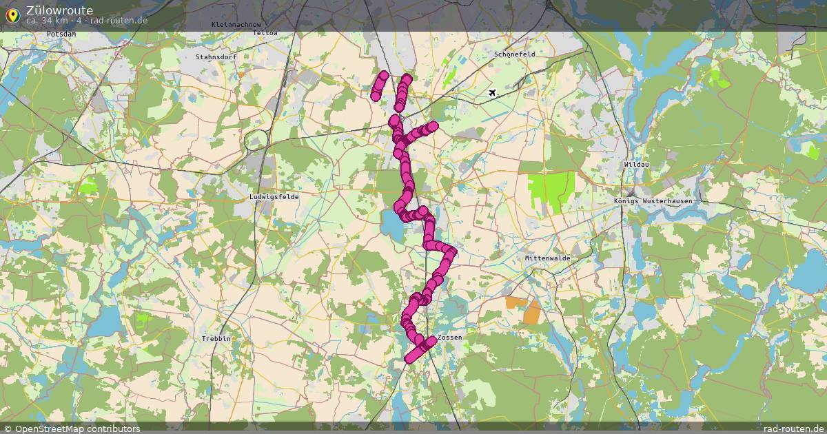Zülowroute (4) – Fernradroute auf Rad-Routen.de