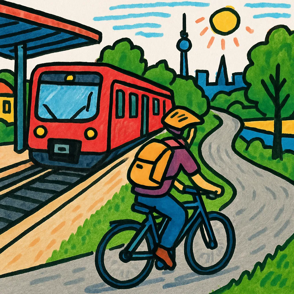 Rundtour S-Bahnhof Gruenau