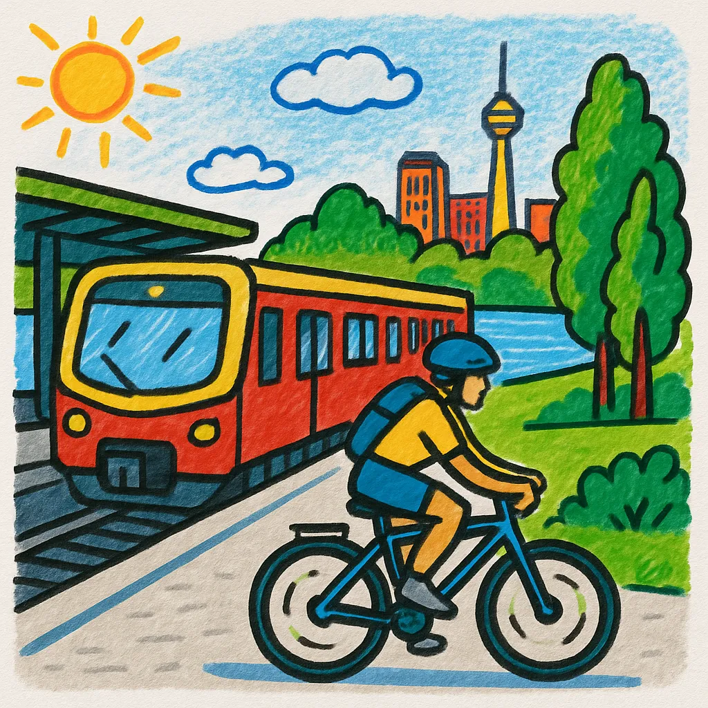 Rundtour S-Bahnhof Hennigsdorf-Bei-Berlin