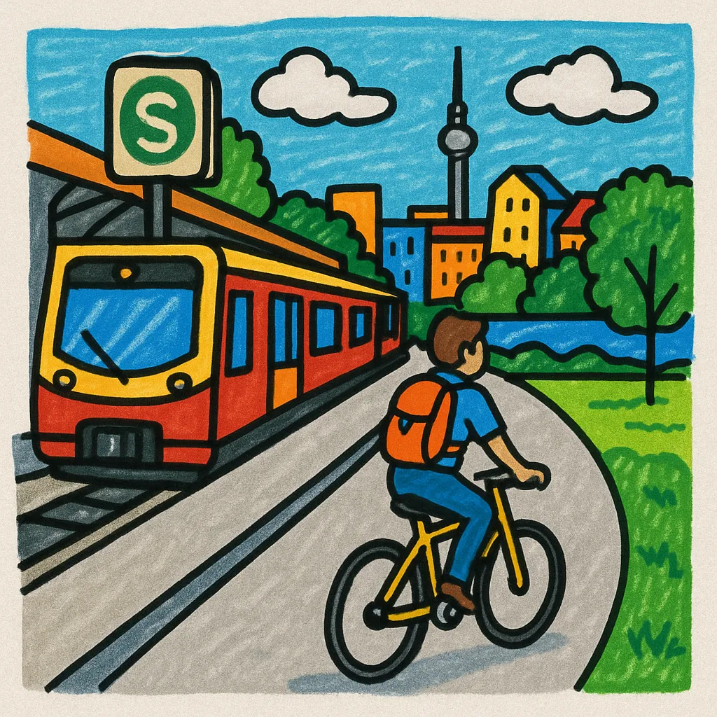 Rundtour S-Bahnhof Messe-Nord-Zob
