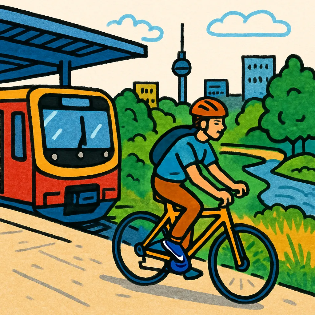 Rundtour S-Bahnhof Messe-Sued-Eichkamp